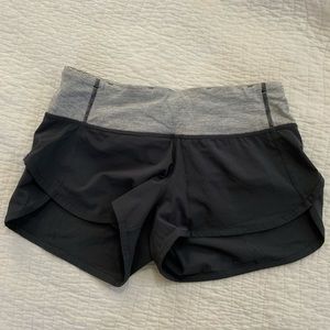 Lululemon grey active shorts